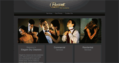 Desktop Screenshot of elegantdrycleaners.com
